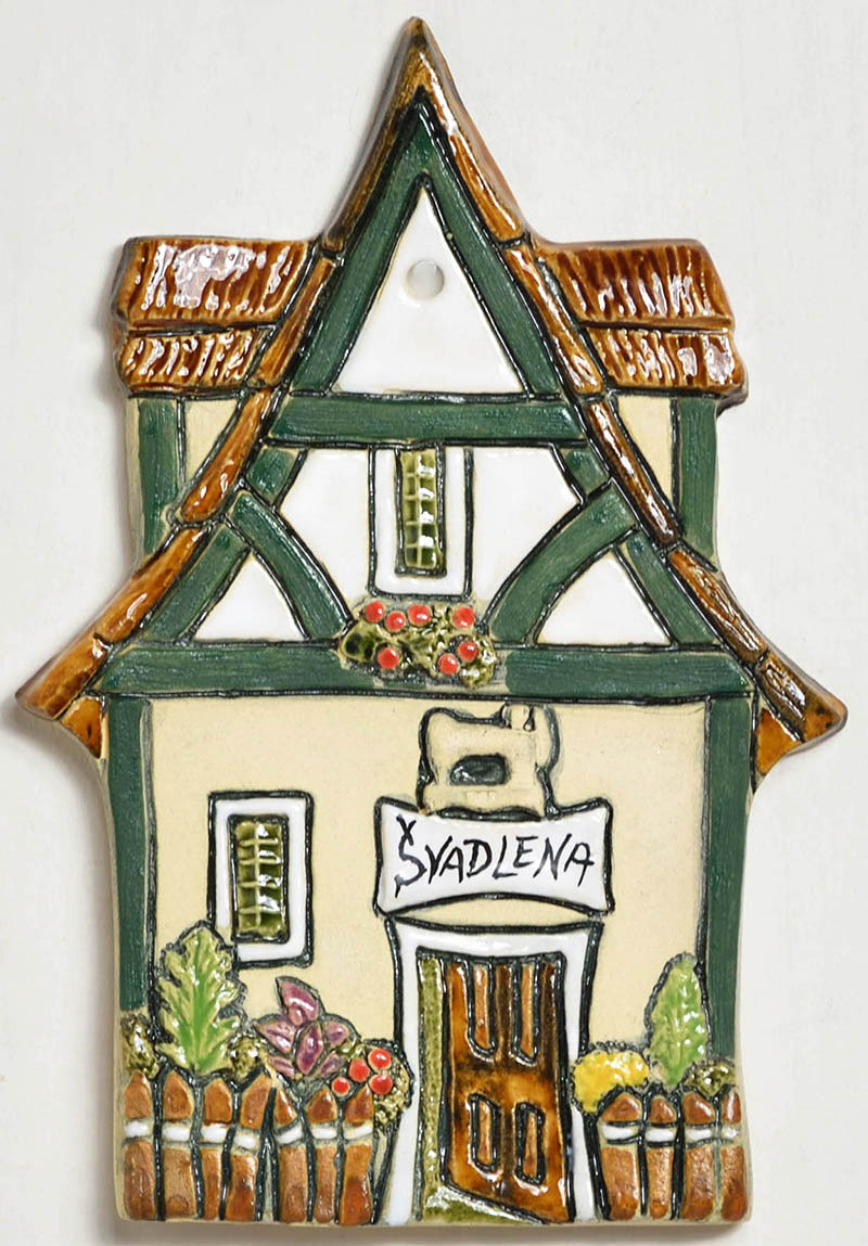 Keramický domeček " Švadlenka "