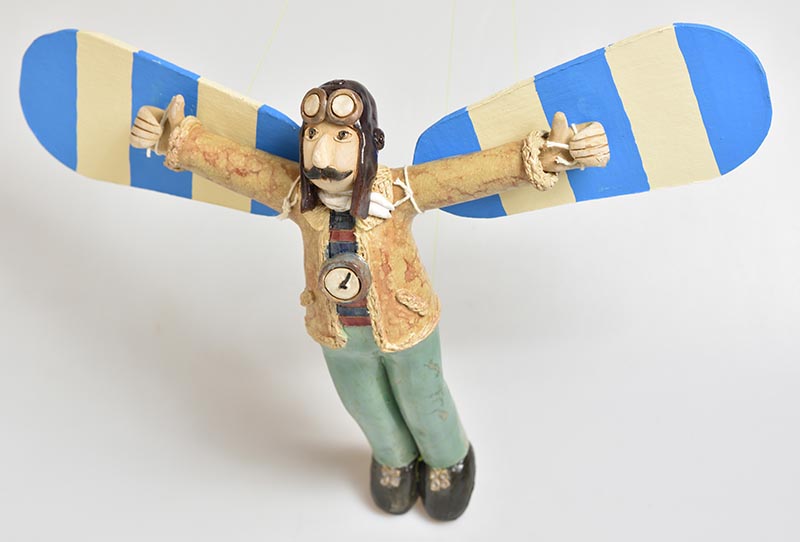 Keramický letec - aviatik II