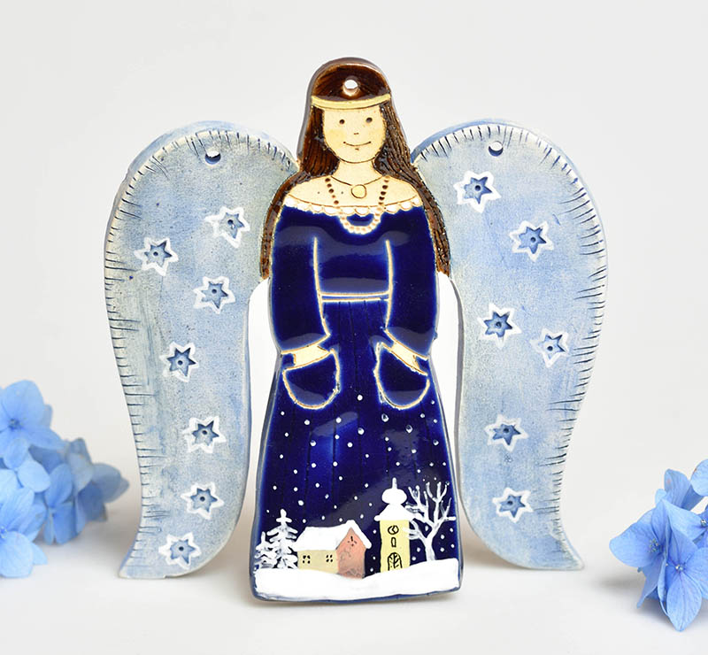 Keramický andělíček 