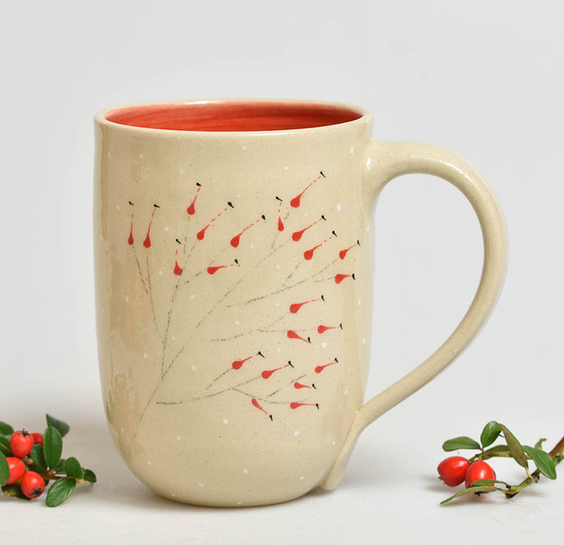 Keramický hrnek šípek - 3dcl