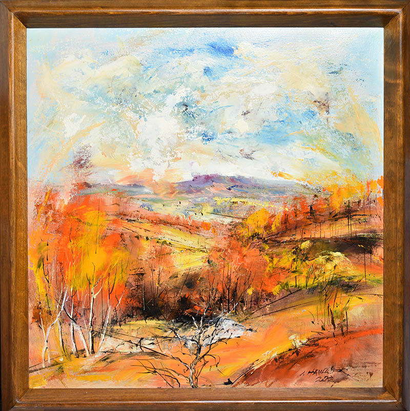 Jiří Havlíček, Podzim - olej na sololitu