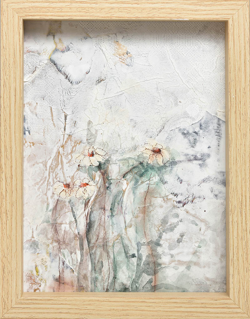 Jana Valouchová, Kopretiny  - Mix media na sololitu