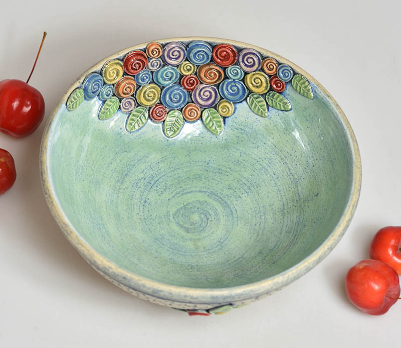 Keramická miska barevná - 4dcl