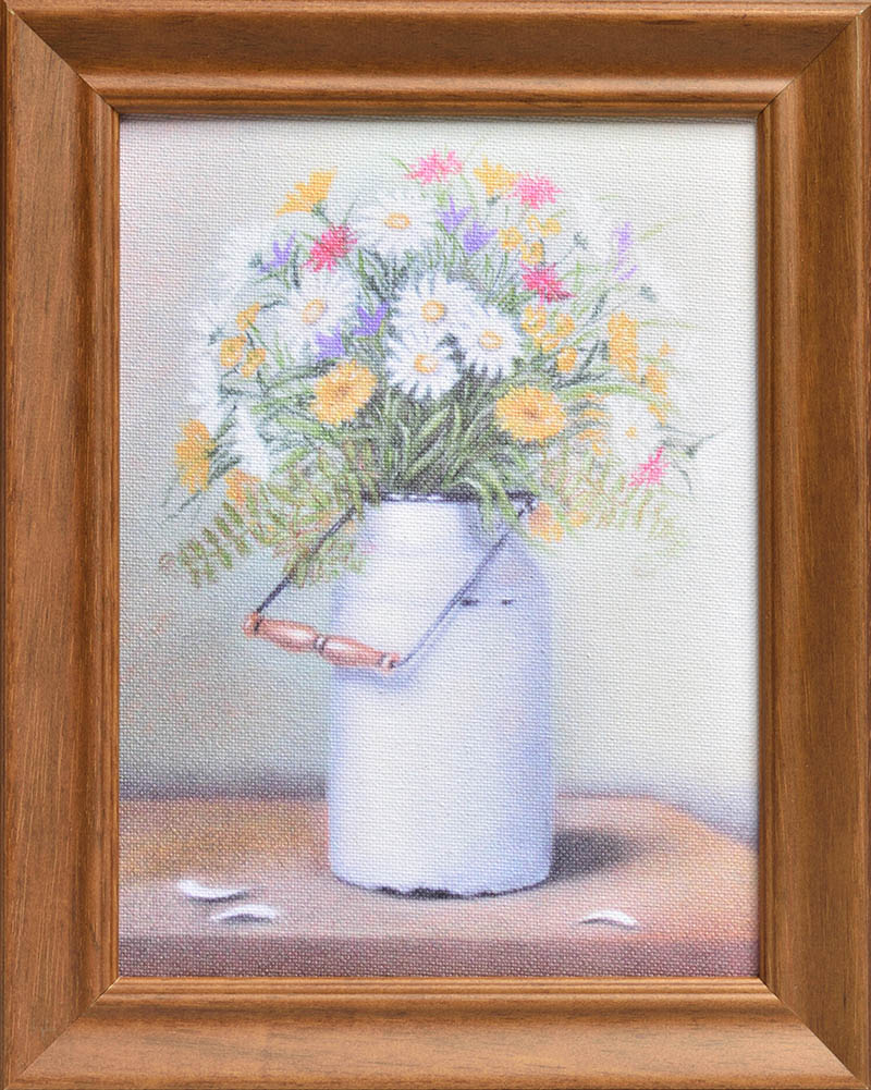 Alena Mazochová, Kytice v bílé konvičce - autorská reprodukce