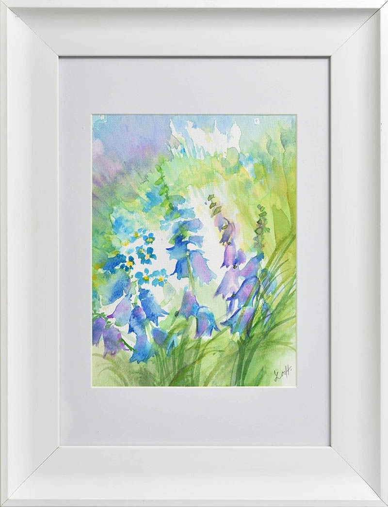 Hana Losenická, Zvonky - akvarel