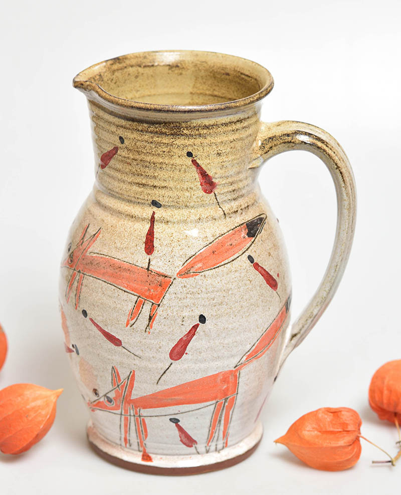 Keramický džbánek lišky - 1,2l