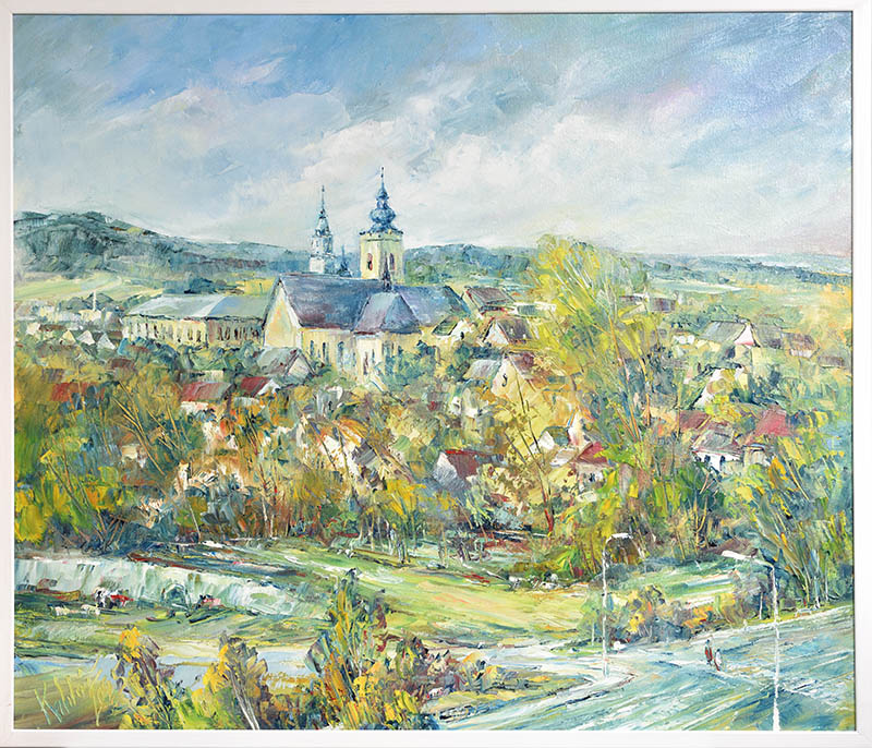 Pavel Kabeláč, Šumperk - olej na plátně