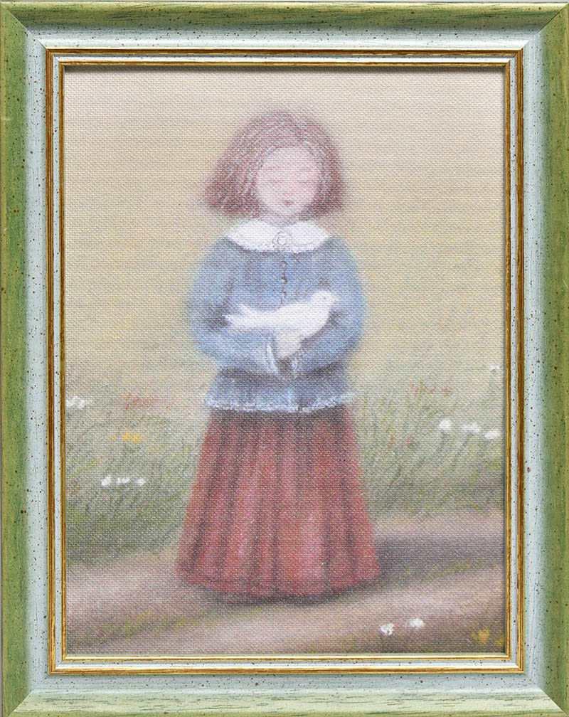 Alena Mazochová, Dívka s holoubkem - autorská reprodukce