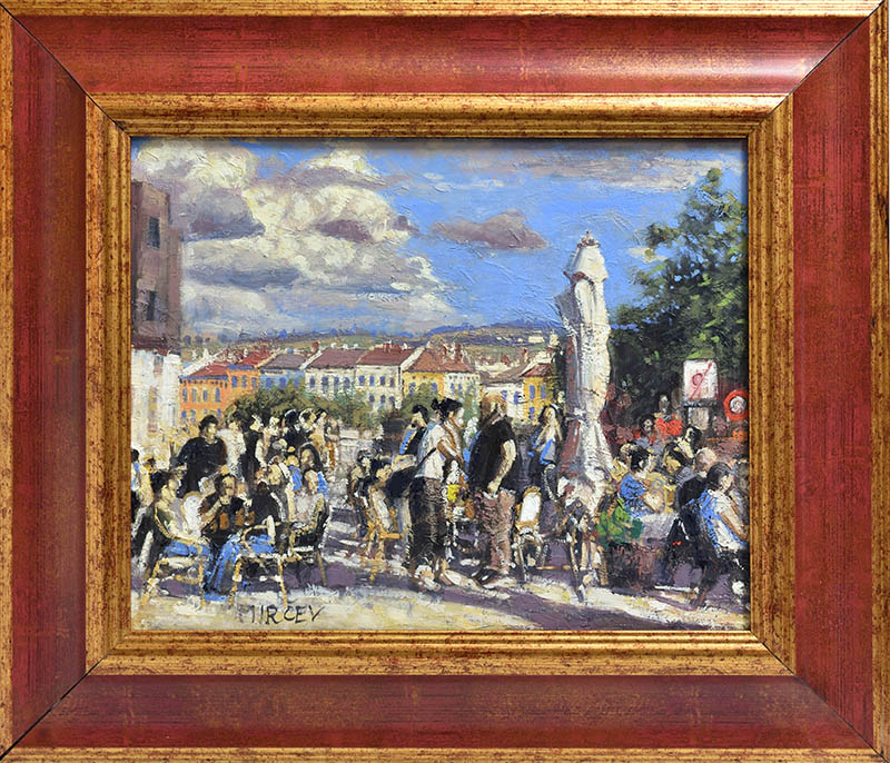 Petr Mirčev, Jihlava - olej na plátně