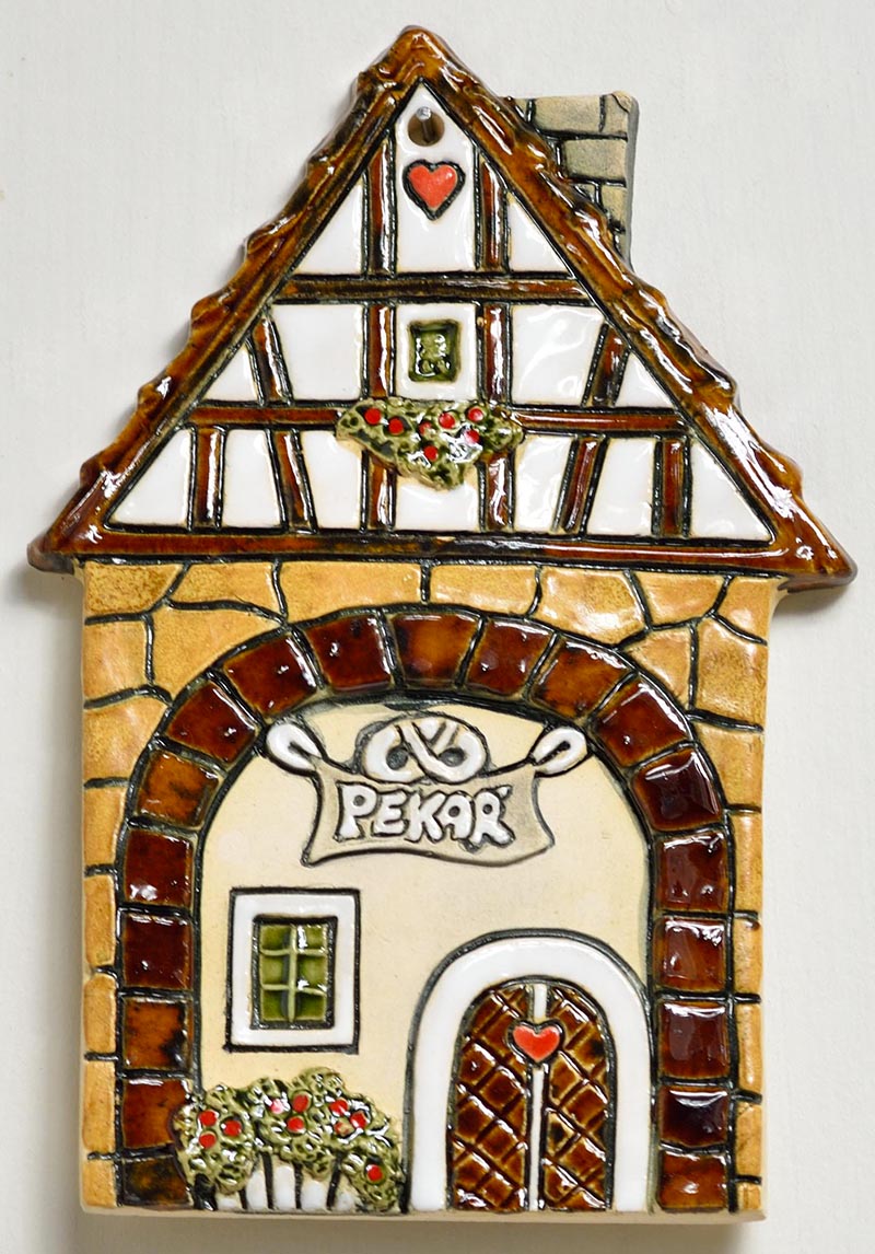 Keramický domeček " Pekař "