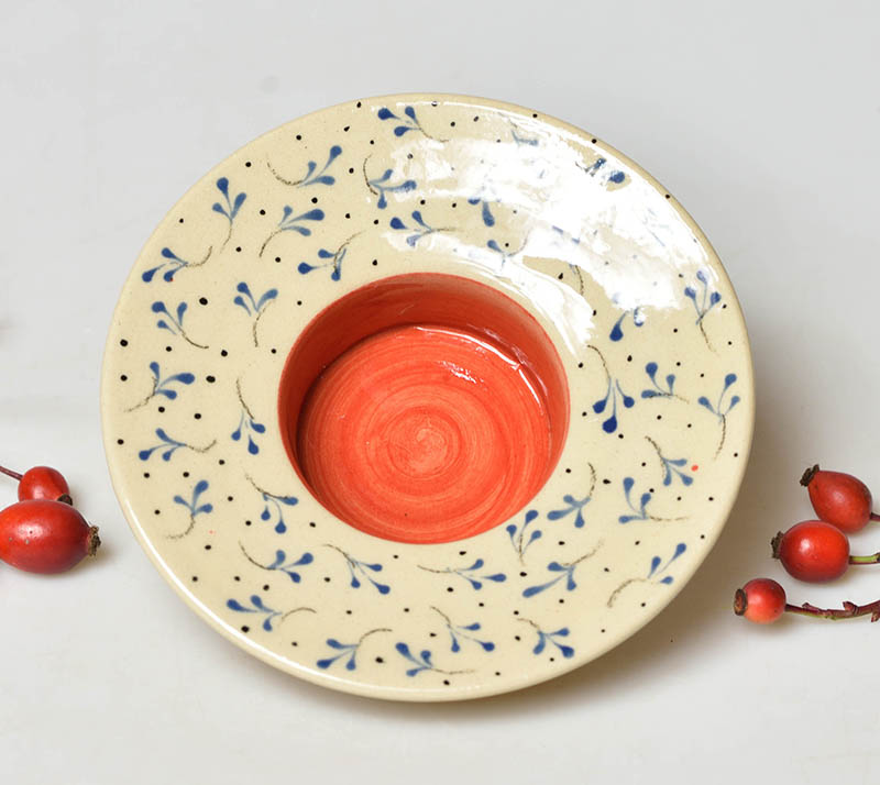 Svícen na čajovou svíčku 