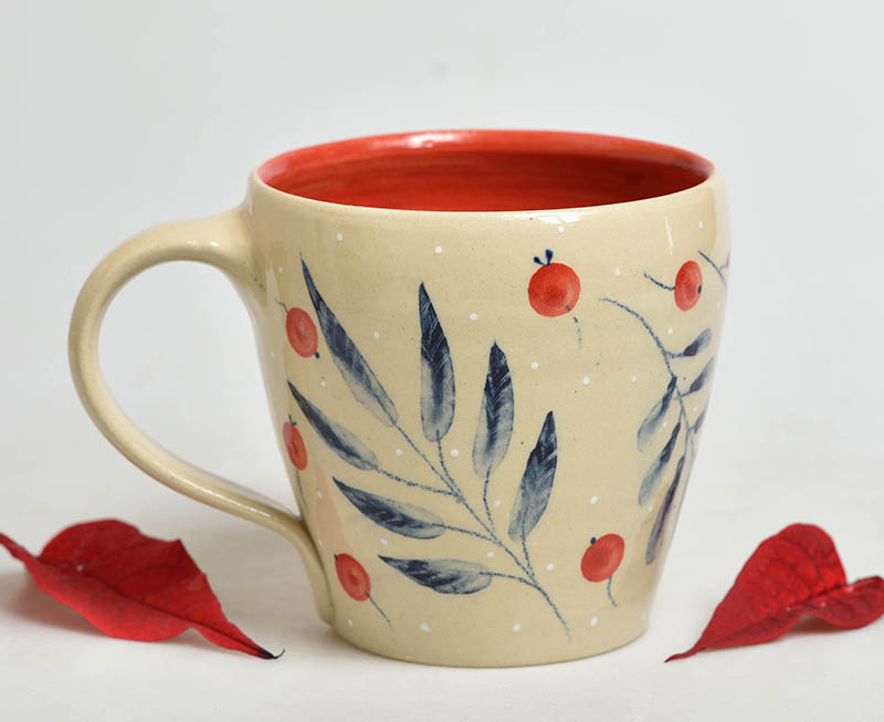 Keramický hrnek podzim - 4dcl