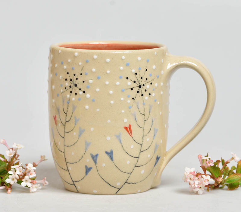 Keramický hrnek kokoška - 3dcl