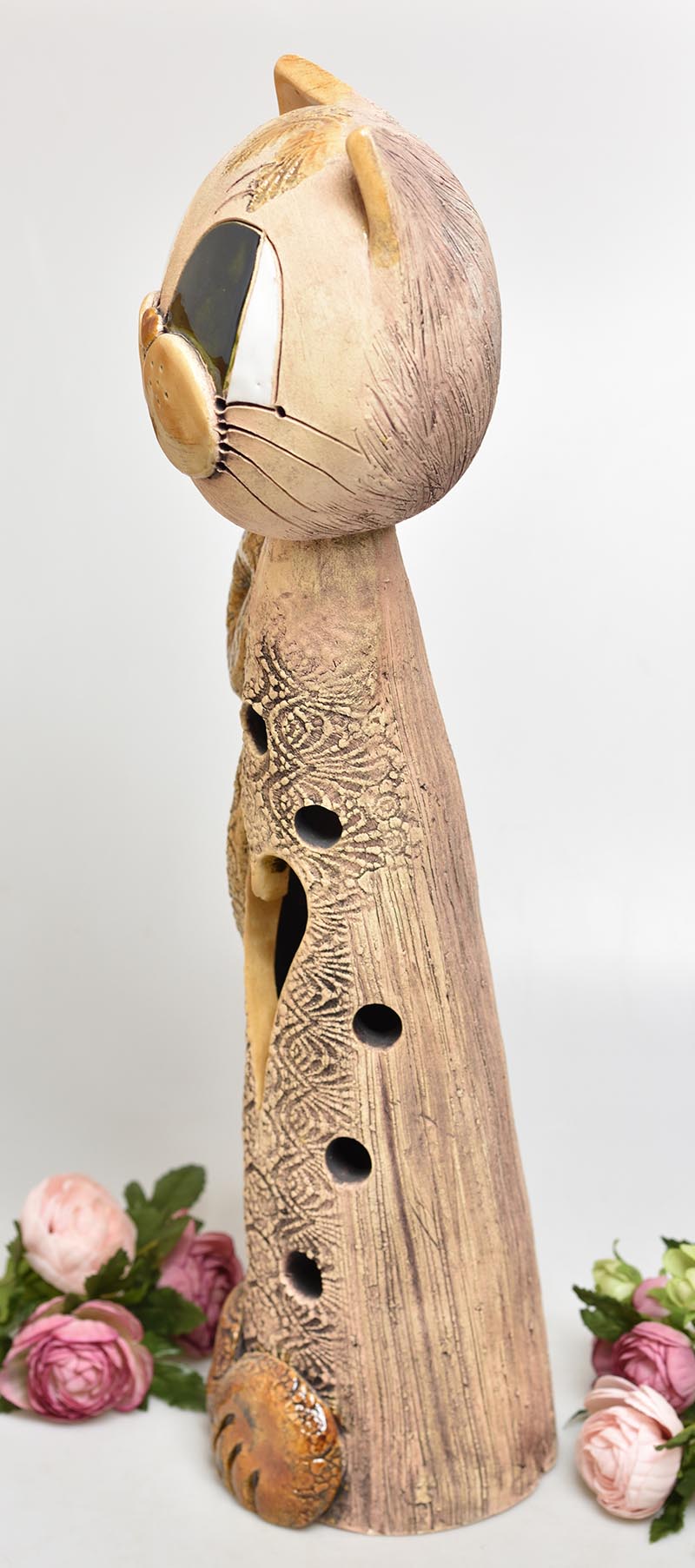 Keramická kočka vysoká - v.55cm