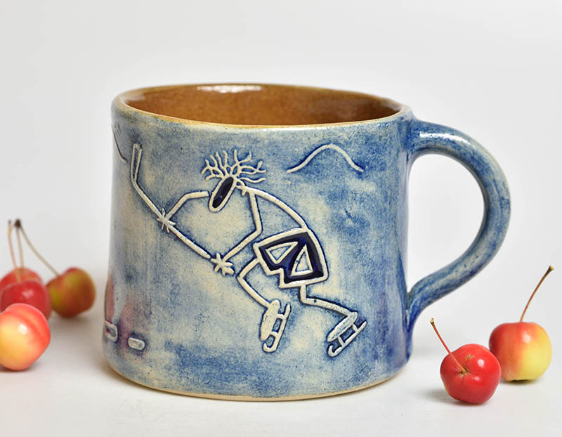 Keramický hrnek maxi " hokej " - 7dcl