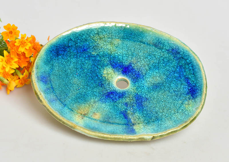 Keramická mýdlenka ovál