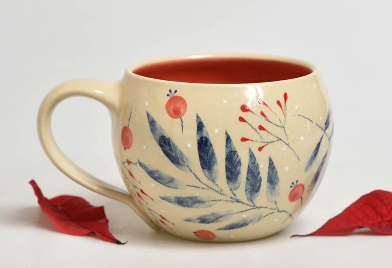 Keramický hrnek podzim - 3,5dcl