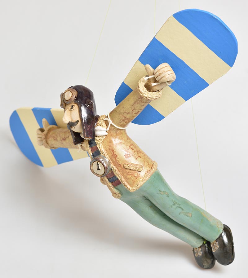Keramický letec - aviatik II