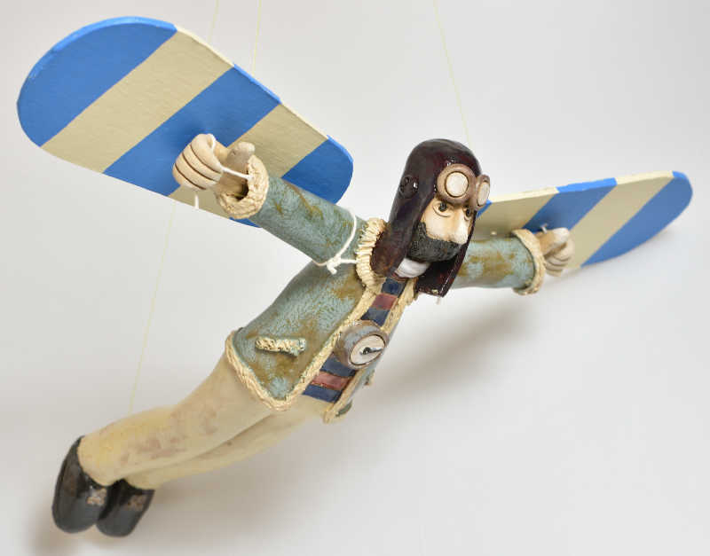 Keramický letec - aviatik II