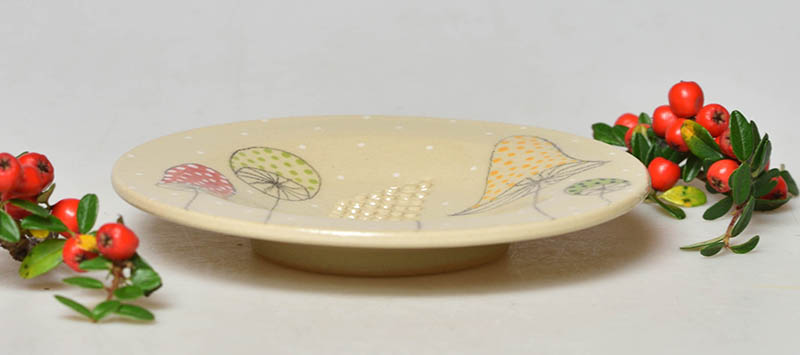 Keramické struhátko na česnek, zázvor... 