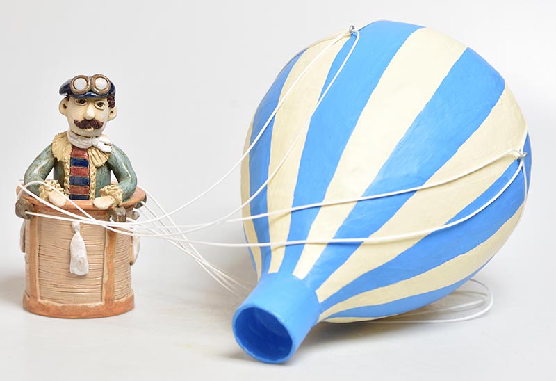 Keramický létající balón