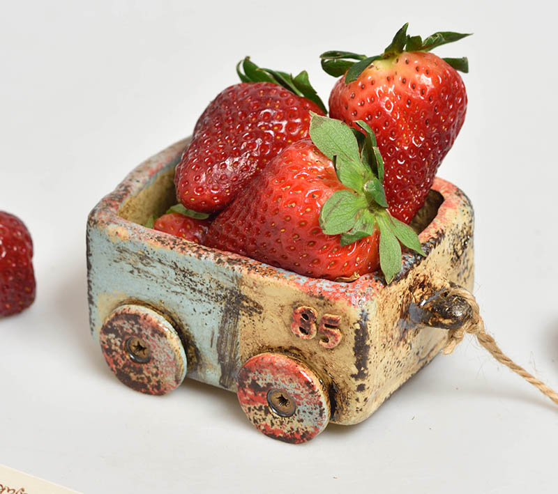 Keramický vozíček