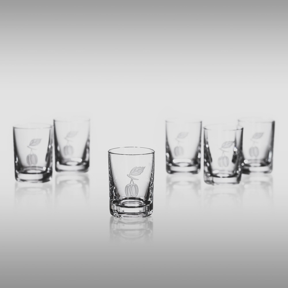 Slivovice set - štamprle trnkové 6x - 30ml