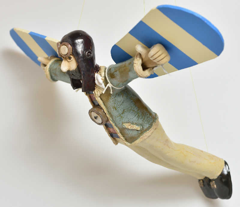 Keramický letec - aviatik II