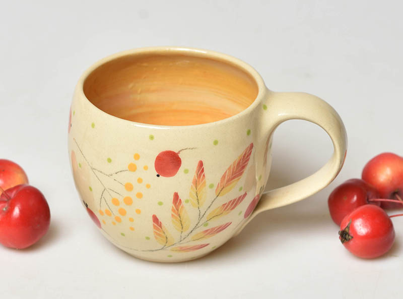 Keramický hrnek podzim - 2dcl