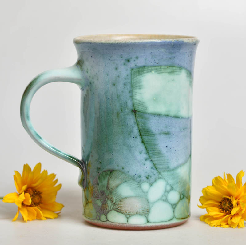 Keramický hrnek mušle 0,4l