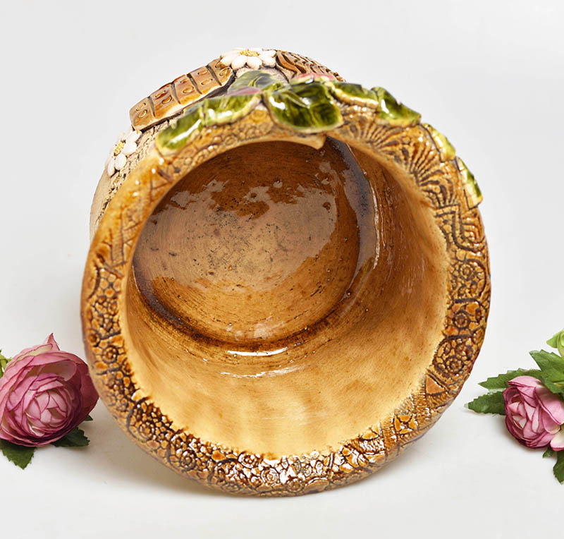 Keramický obal na květináč - strom