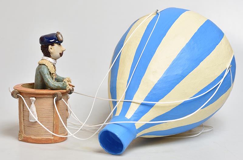 Keramický létající balón