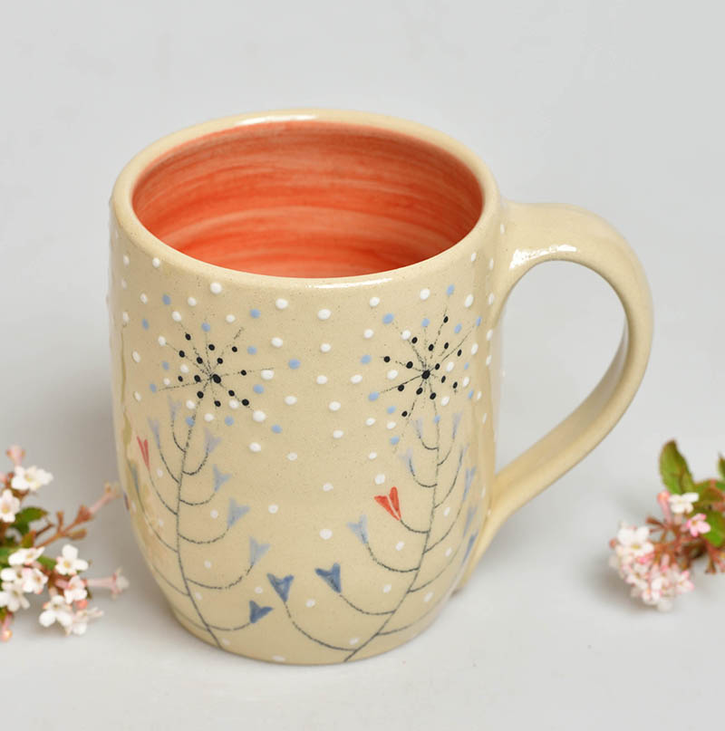 Keramický hrnek kokoška - 3dcl