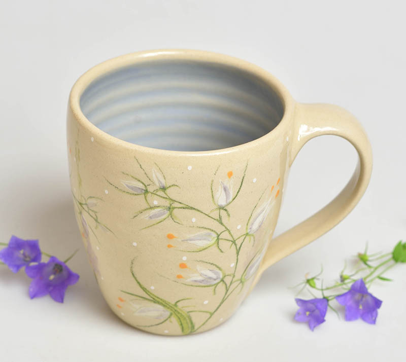 Keramický hrnek zvonky - 3dcl