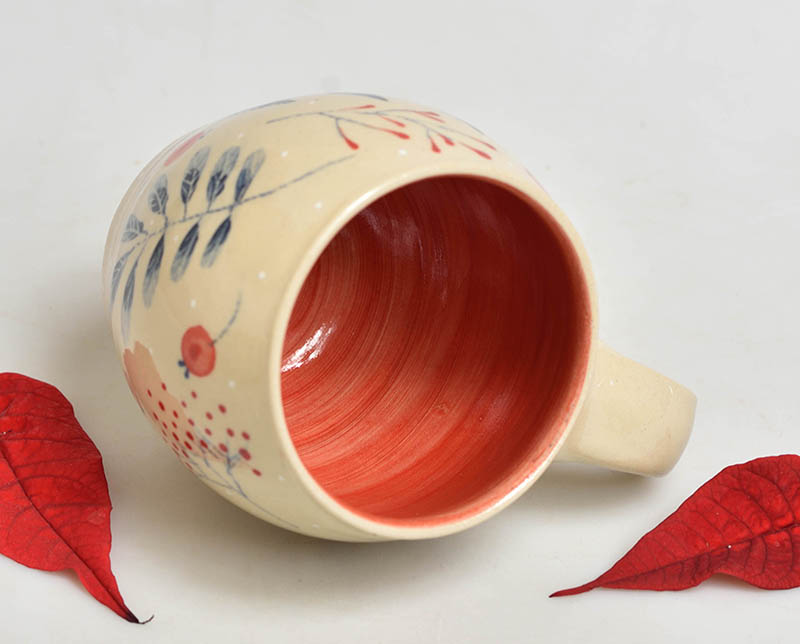 Keramický hrnek podzim - 2dcl