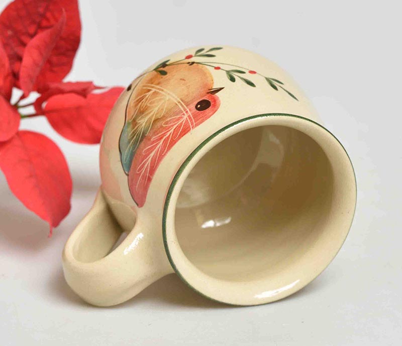 Keramický hrnek ptáček - 3dcl