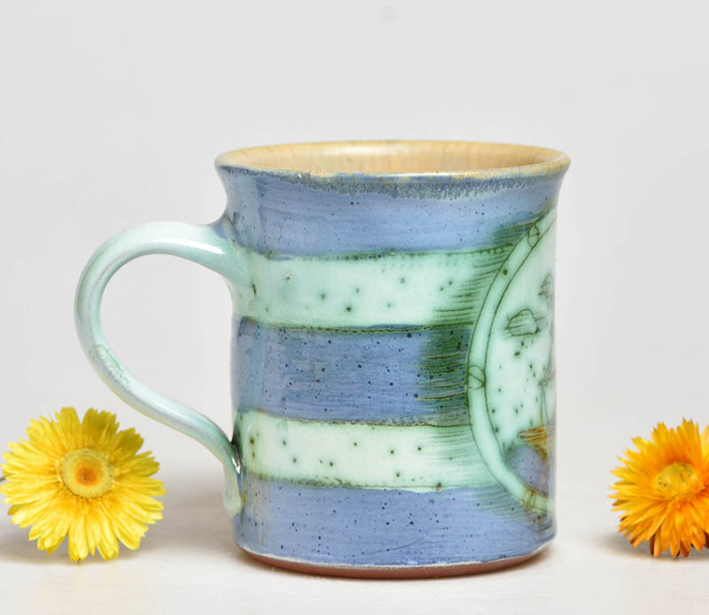 Keramický hrnek loď - 3dcl