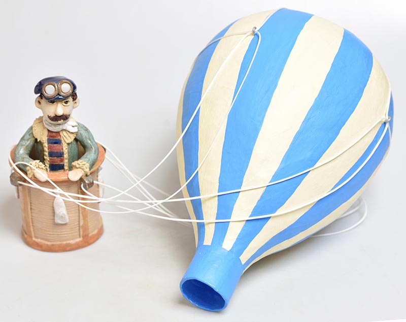 Keramický létající balón
