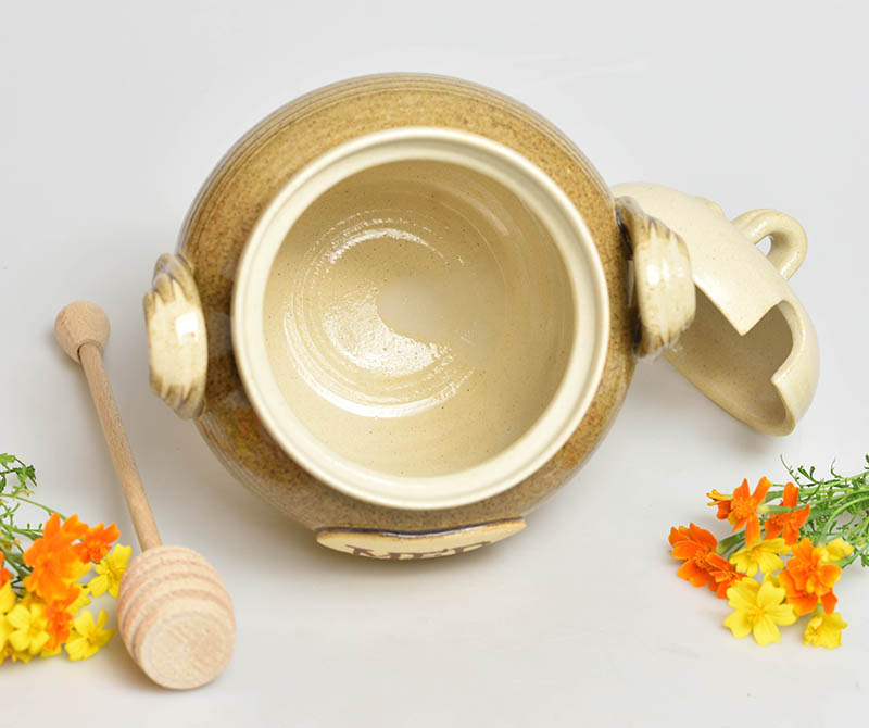 Keramická dóza na med - 7dcl