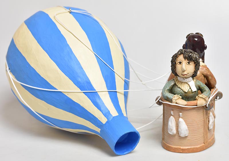 Keramický létající balón
