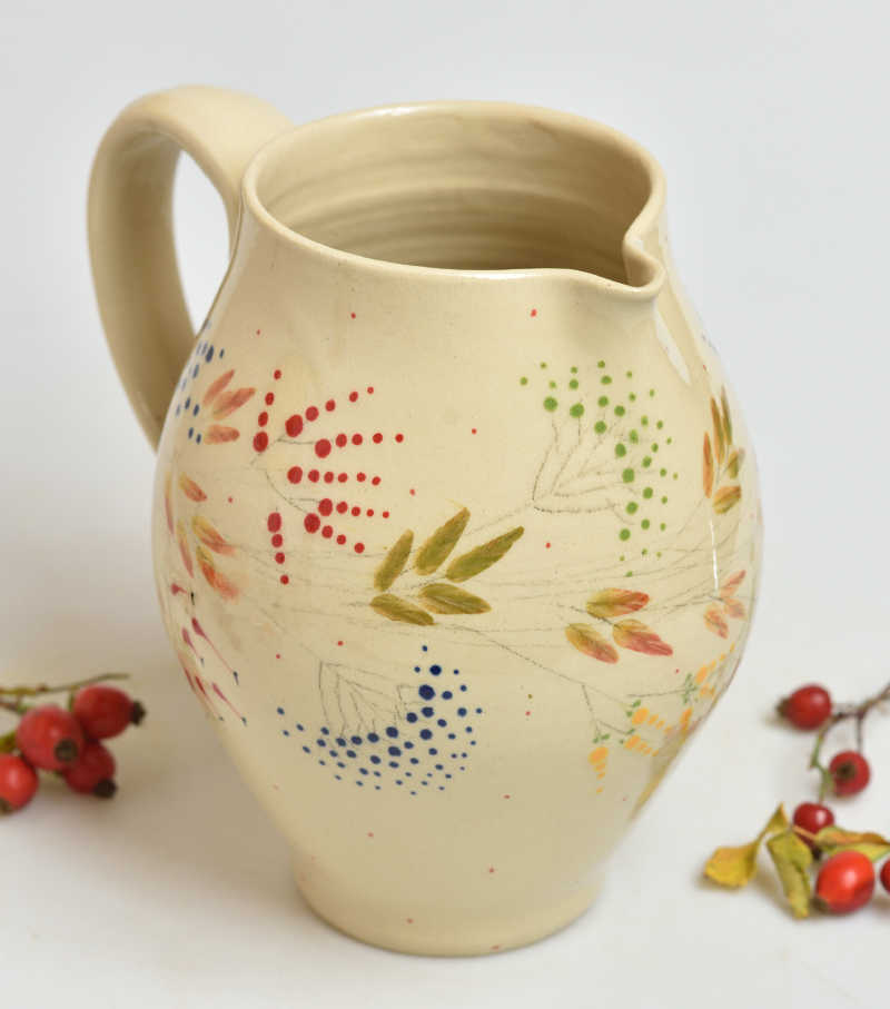 Keramický džbán podzim - 1,2l